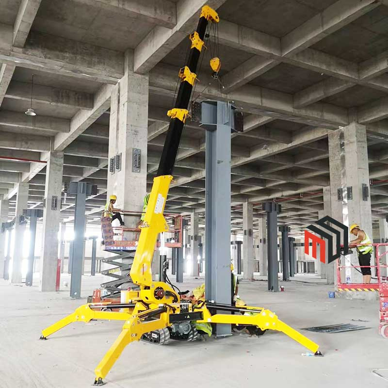 Free Shipping China Factory Best 8 10 Ton Spider Lift Articulated Architecture Spider Lift