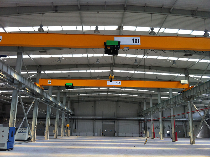 16ton Single Beam Overhead Crane with Electric Hoist