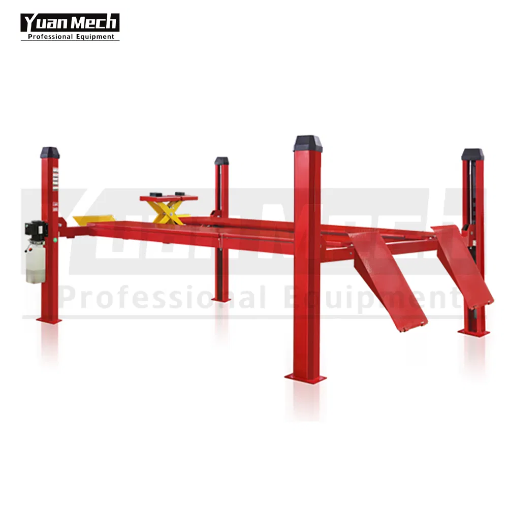 Tire Changer Wheel Alignment Balancer Machine 4 Post Car Lift for Garage