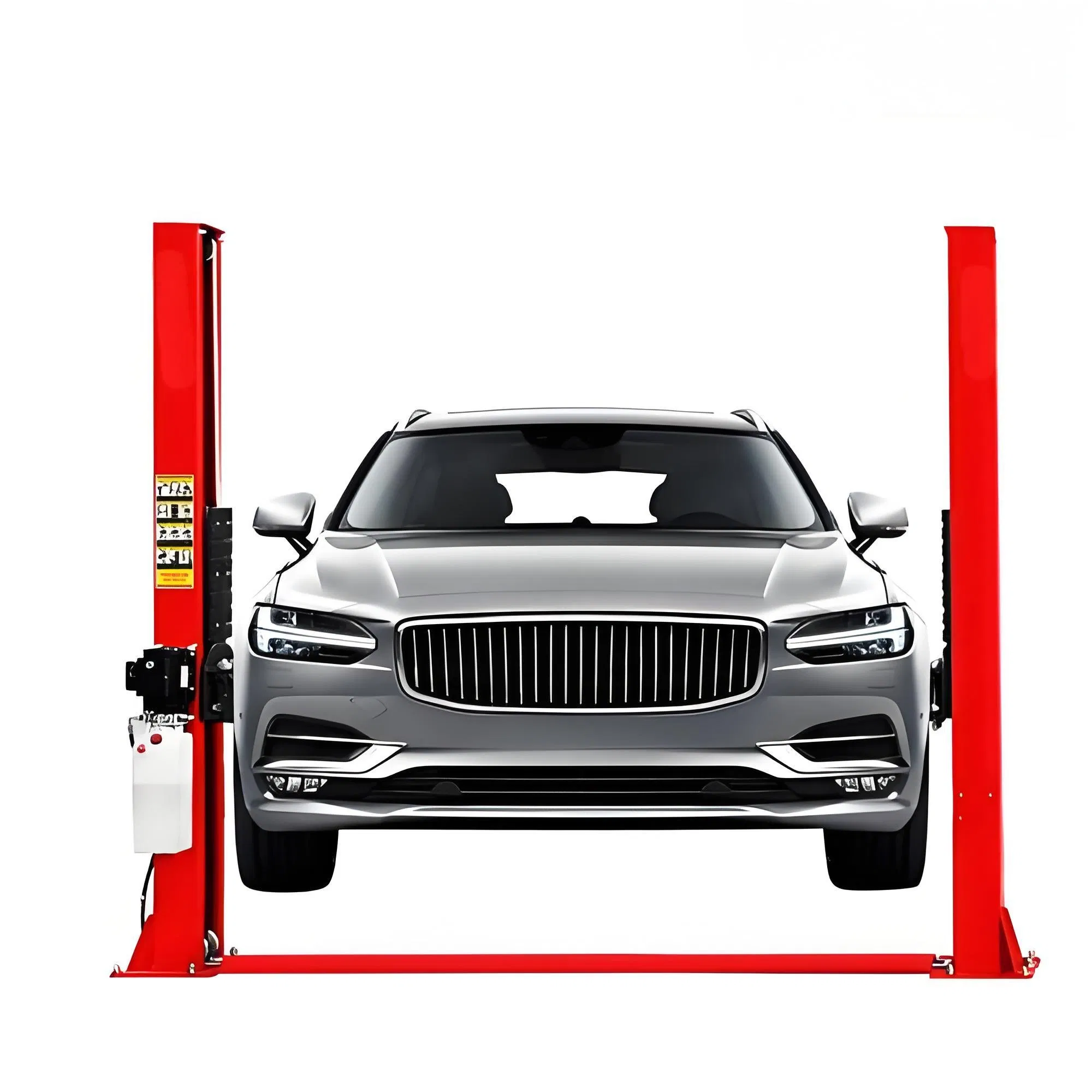 Hydraulic 2-Post Base Plate Lift Heavy-Duty Car Parking Lift