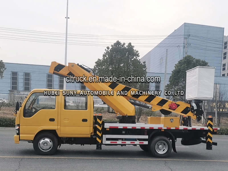 16 M High Altitude Operation Truck Mounted Boom Lift