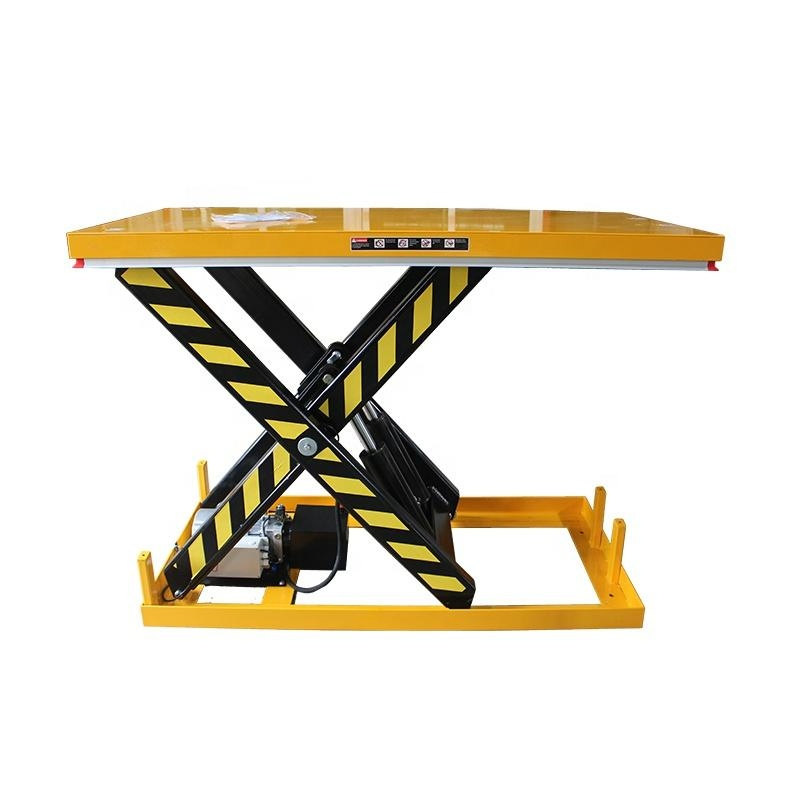 Electric Hydraulic Scissor Lift Table with 4000kg Capacity for Industrial Use
