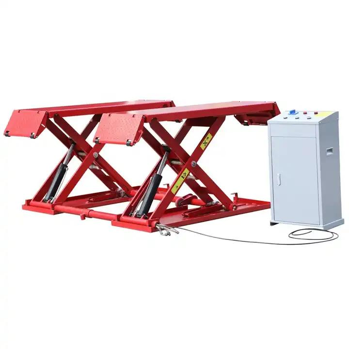 3.5tons Hydraulic Thin on Ground Mobile Garage Scissor Car Lift