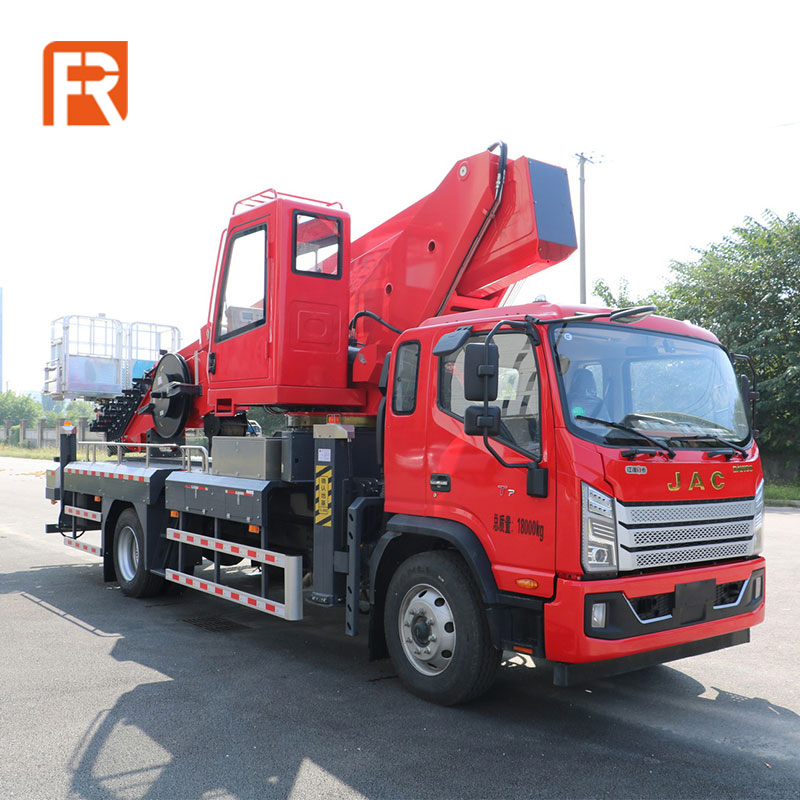 JAC 60m Man Lift Boom Aerial Work Truck Hydraulic High Altitude Platform Bucket Vehicle