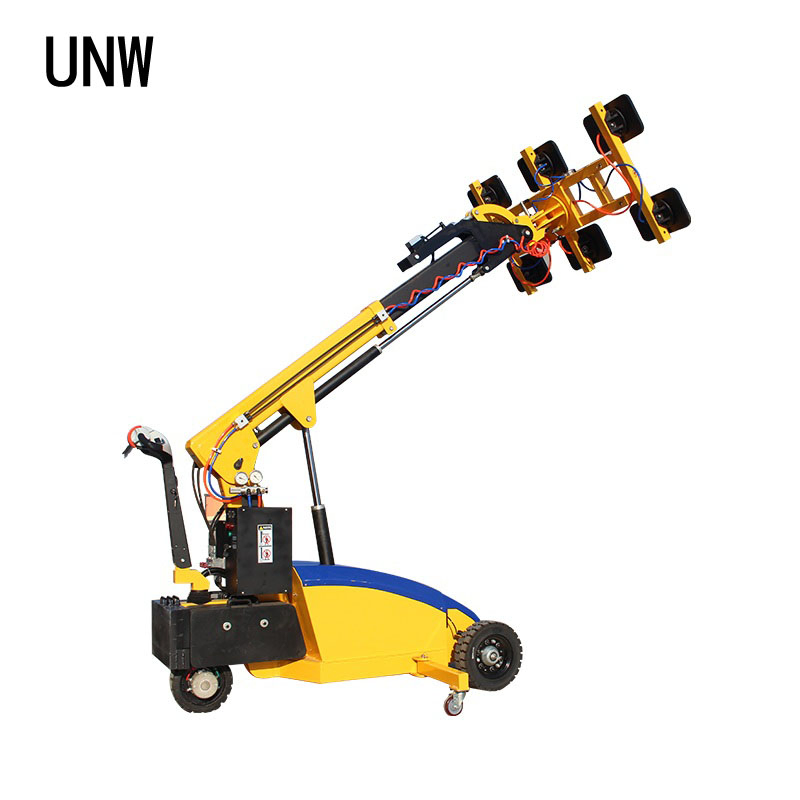 Battery Power Hydraulic 400/600/800kg Trolley Vacuum Glass Robotic Lifts Wich CE ISO