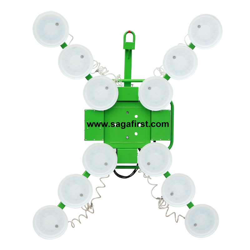 X Type Line Type Suction Caps, All-Electric Vacuum Lift for Sale