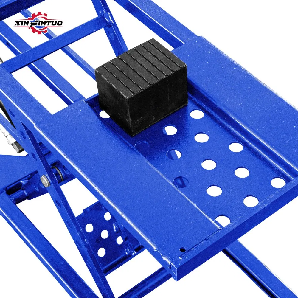 Xinjintuo 5000lbs /7000lbs Auto Mobile Mini Scissor Car Lift Portable Lift Car Jack Electric Hydraulic Floor Lifting