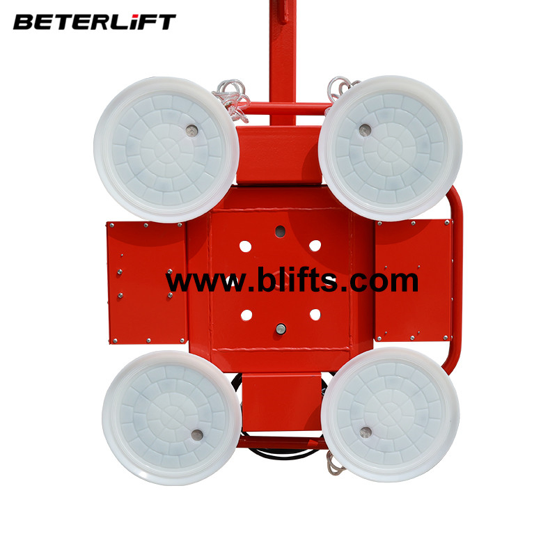 Battery Power Suction Cup Crane Hydraulic Glass Vacuum Lifter Handing Lift for Crane Glass