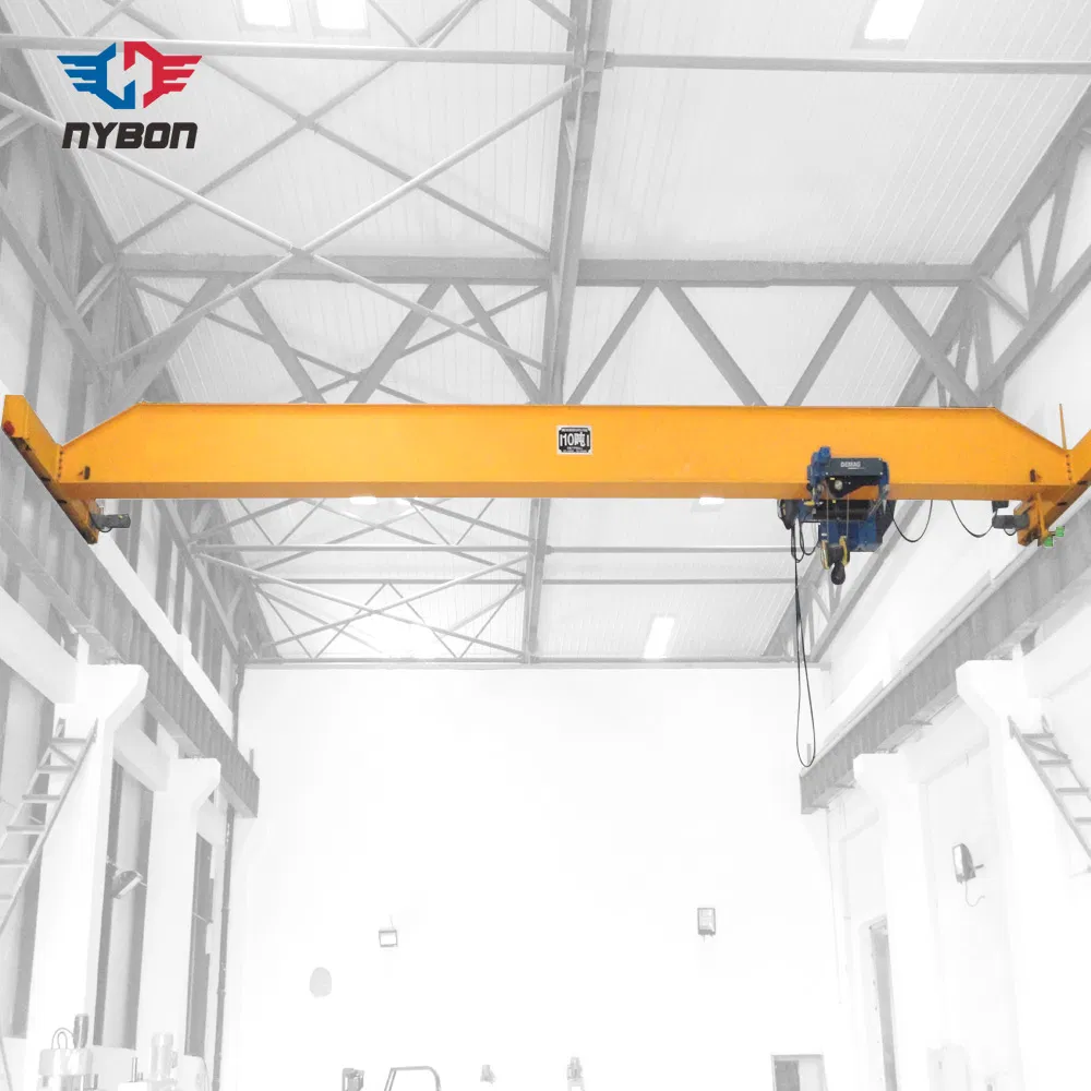 Hot Sale Single Girder 16 Ton Overhead Crane Hoist Lift Used in The Paper Factory