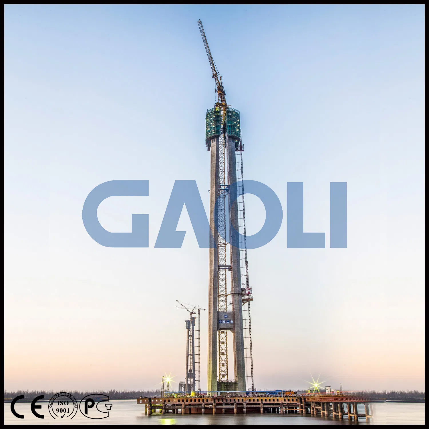 Double Carbin Electric Chain Construction Building Hoist /Elevator/Lift