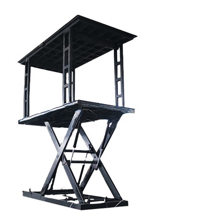 Portable Underground Garage Hidden Car Parking Lift with Double Floors