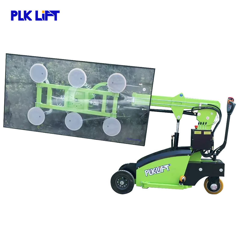 Glass Vacuum Suction Cup Lift Handling Robot for Site Glass Installation