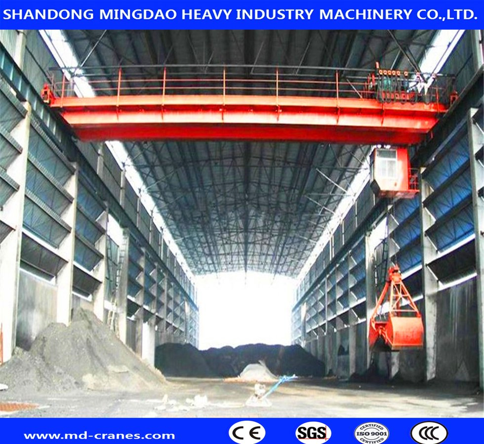 High Quality Customized Type ISO9001 Approved Low Price Overhead Manufacturer Grab Crane Qz