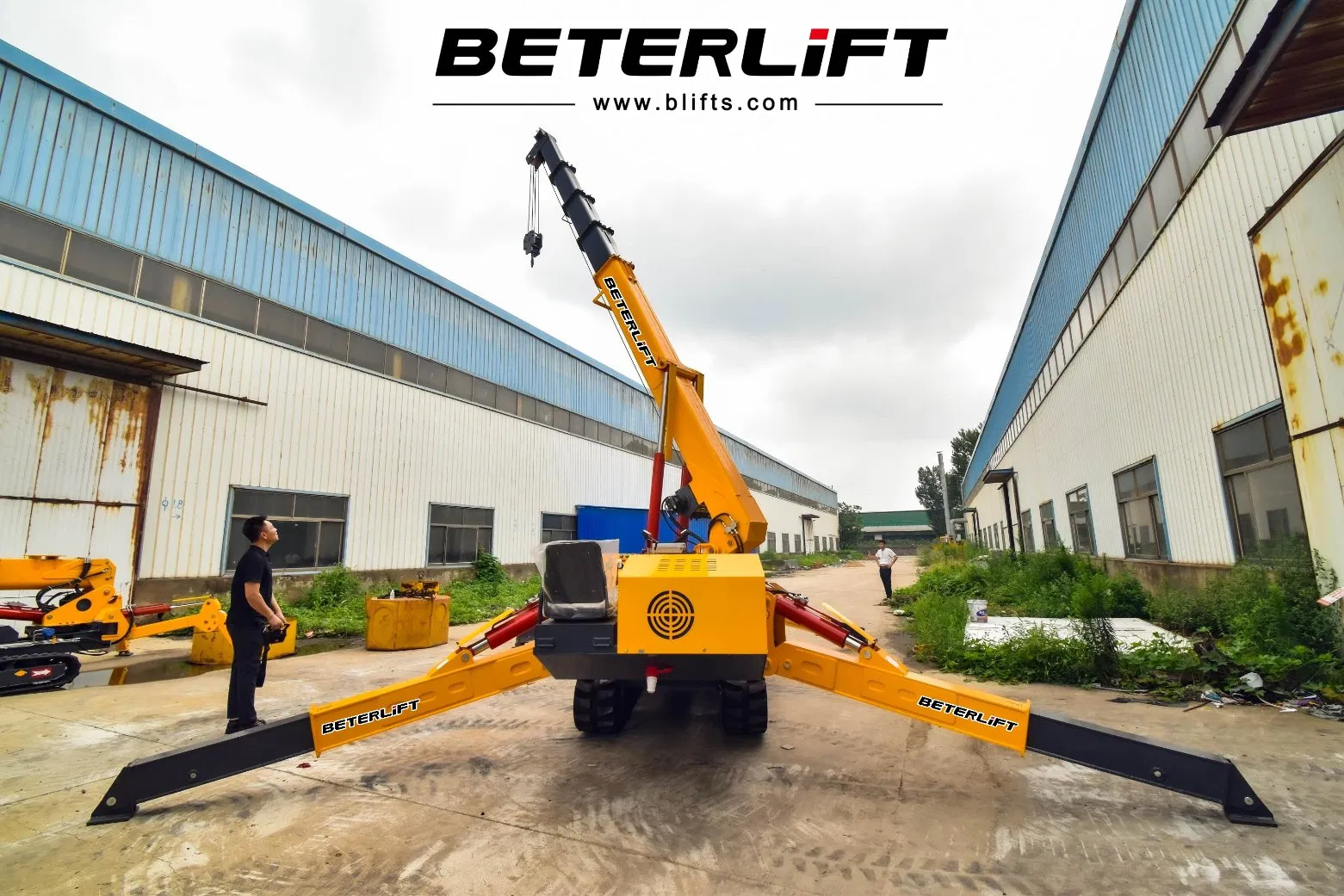 Heavy Load 3ton 5t 8t 14t 10ton 21m Small Mini Spider Crane Lift for Narrow Space