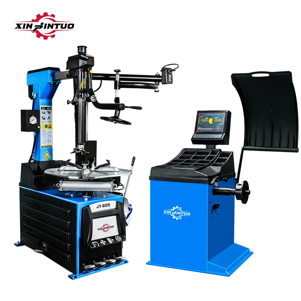 Xinjintuo Automatic 3D Full Set Wheel Alignment Machine Four-Wheel Lift with Balancer Tyre Changer for Car Truck Wheel Alignment