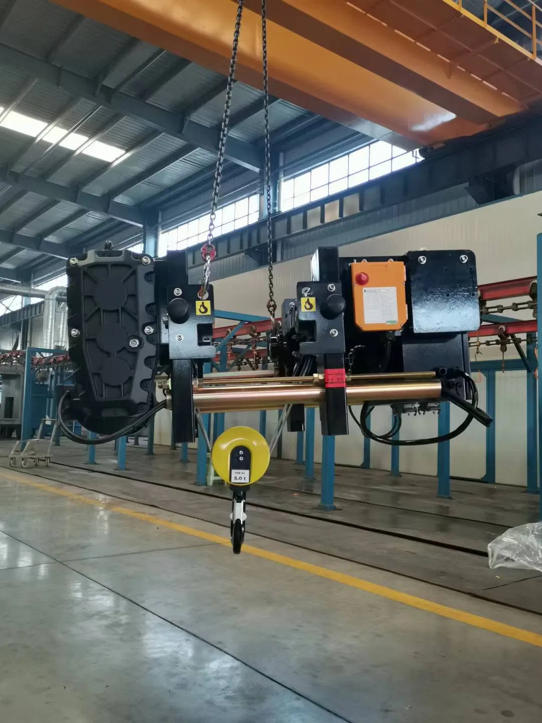 3.8-80t CE Certificated Single/Double Girder Electric Wire Rope Hoist for Overhead Crane