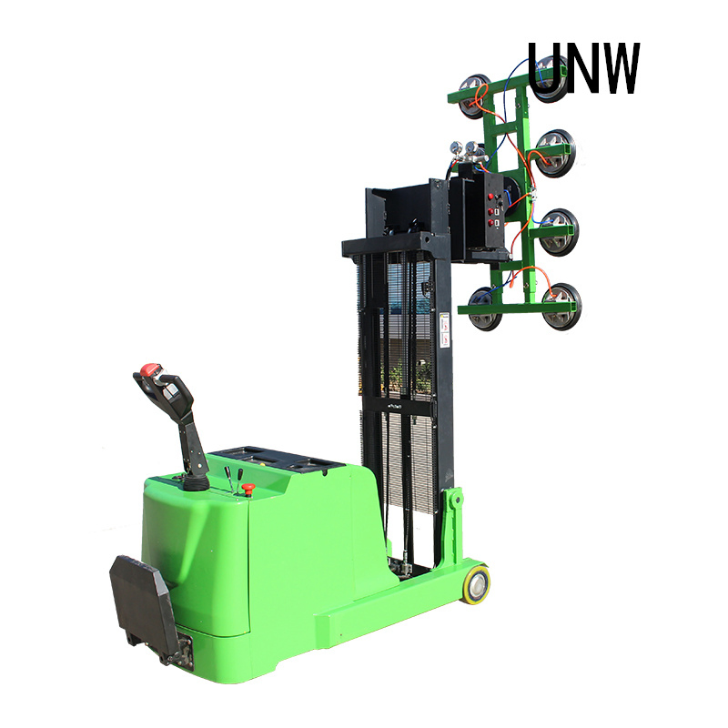 800kg Workshop Stone Lifter 1.6m Electric Vacuum Suction Cup Lift with 8PC