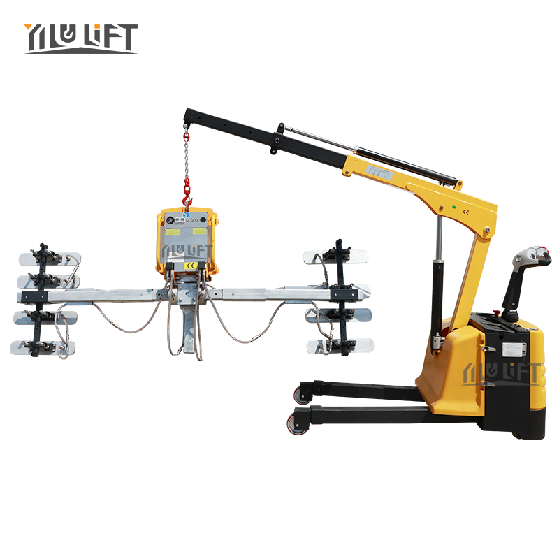 500kg 800kg Max Load on Traverse 360 Rotation Remote Control Sandwich Board Suction Lift in Selling with CE ISO