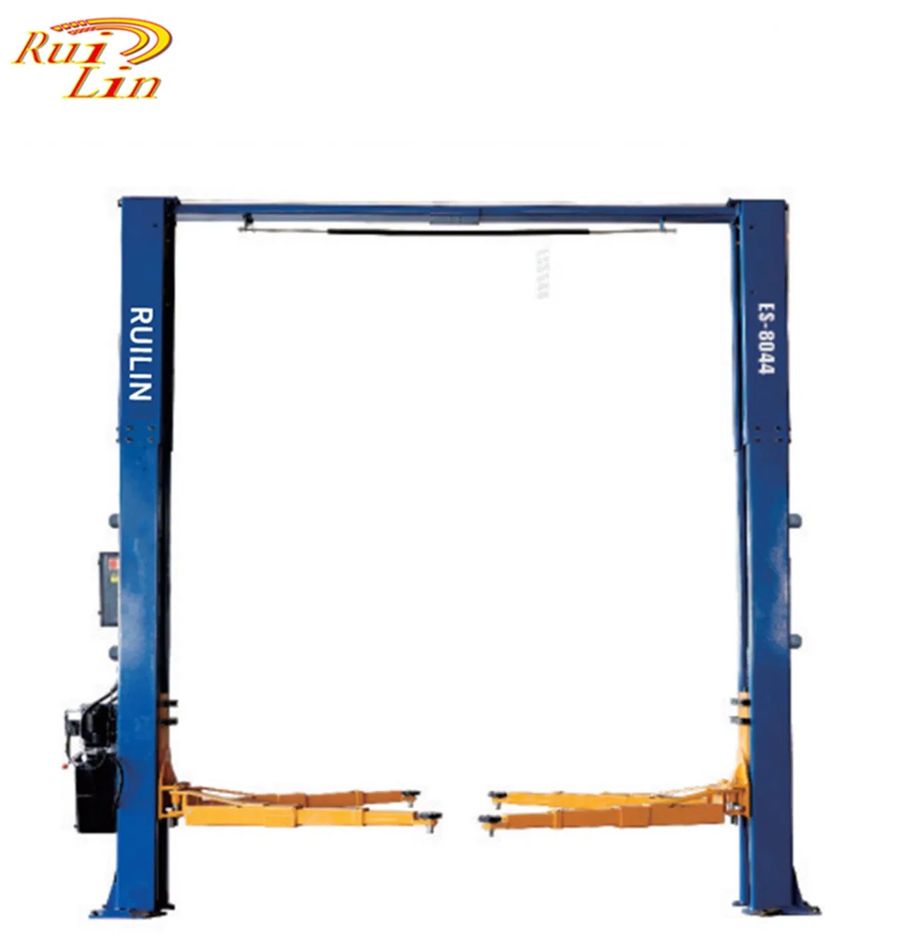 8 Ton Electric Lock Release Hydraulic Driven Two Post Car Lift 8t Clear Floor Auto Lift Car Hoist with Chain Lifting System