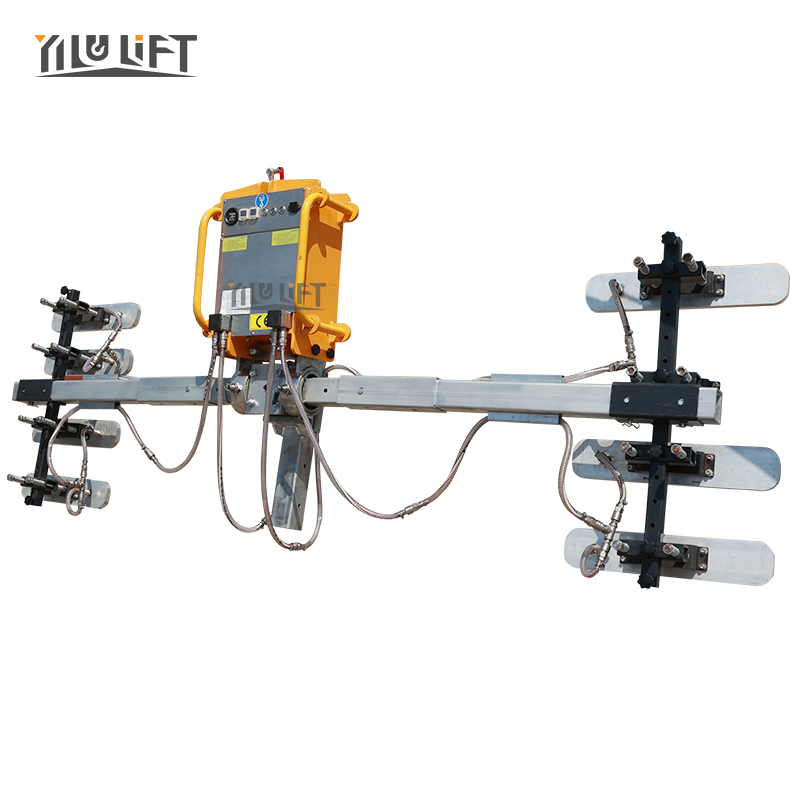 500kg 800kg Max Load on Traverse 360 Rotation Remote Control Sandwich Board Suction Lift in Selling with CE ISO