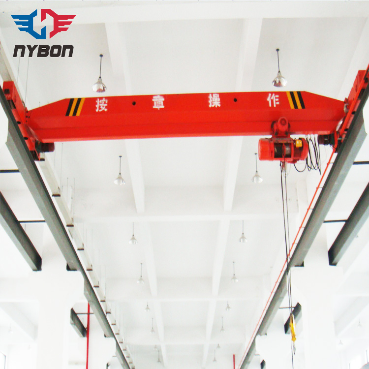 Light Duty Single Girder Beam Overhead Bridge Crane to Lift Glass or Mould