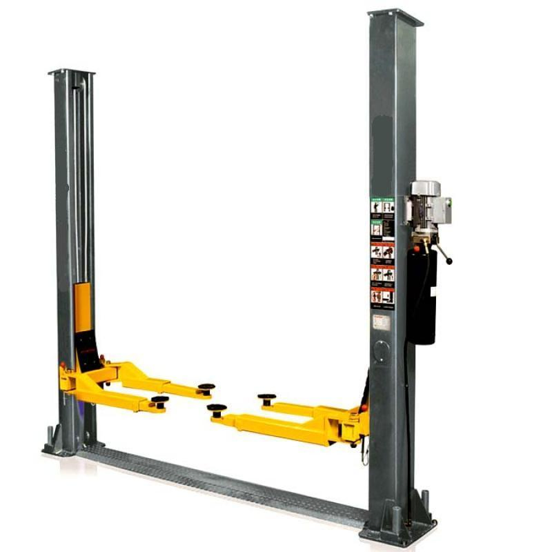 Hongyuan 2post Car Lift with 4000kg Lifting Capacity and Electric Manual Release 3+2
