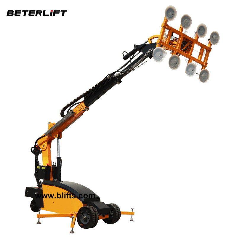 300kg to 800kg Glass Suction Lifter Robot Steel Metal Sheets Granite Electric Vacuum Lift