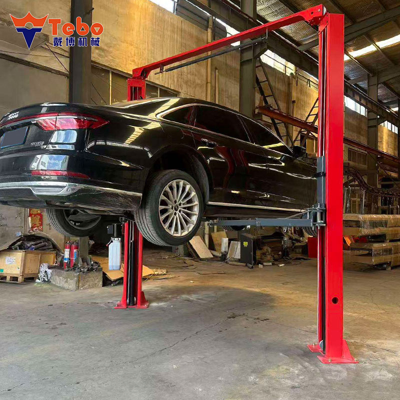 Heavy Duty Clear Floor Two-Post Hydraulic Vehicle Lift for Garage Service