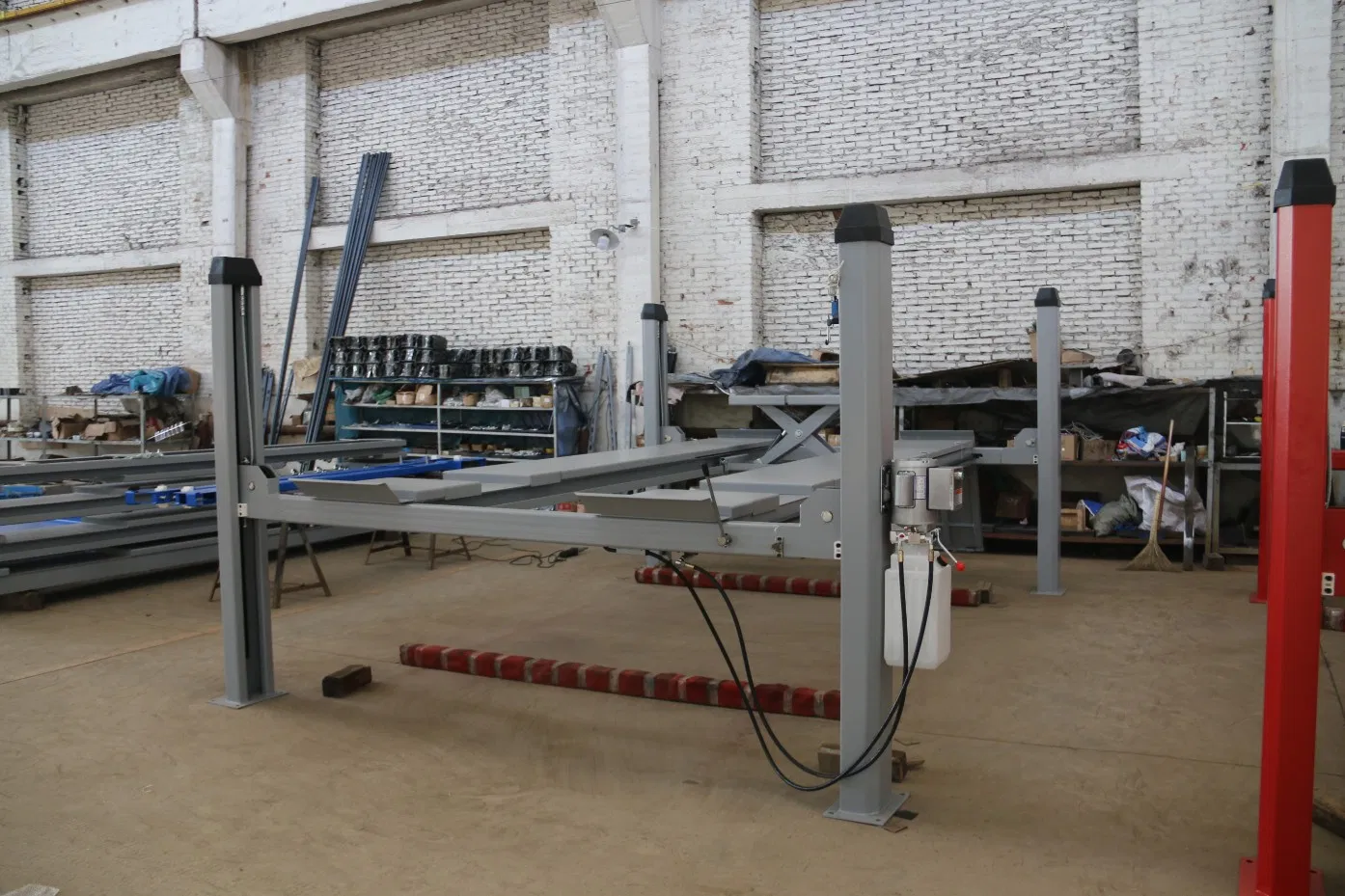 Heavy Duty Base Plate Two Post Auto Car Lift with Ce