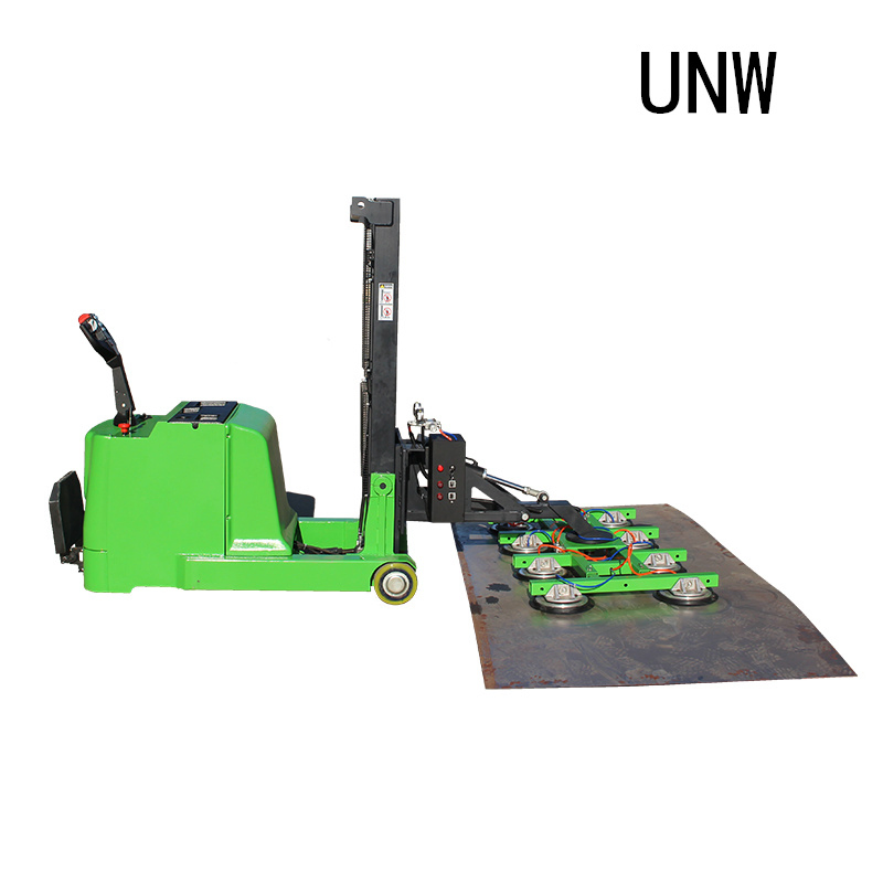 800kg Workshop Stone Lifter 1.6m Electric Vacuum Suction Cup Lift with 8PC