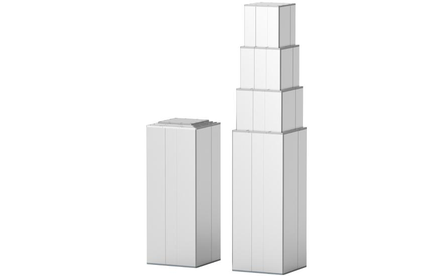 Heavy-Duty Linear Actuator Scissor Lift for Stationary Use