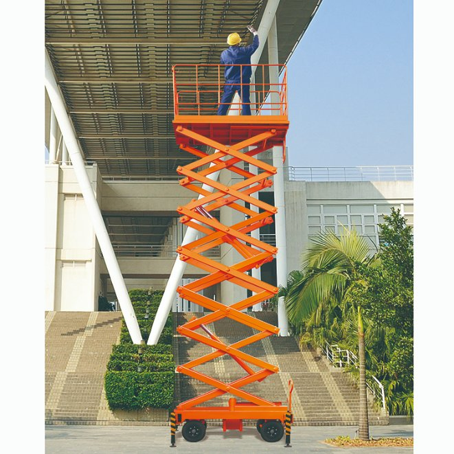 Heavy-Duty Hydraulic Lift Table for Industrial Applications and Warehousing