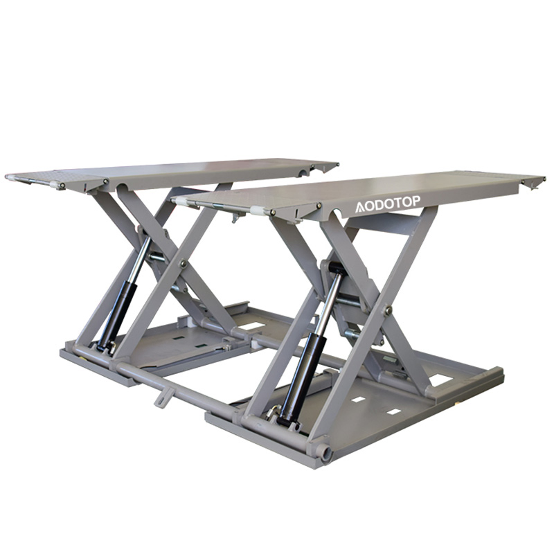 Heavy-Duty MID Rise Scissor Lift for Vehicles and Equipment Automotive Portable Lift Vehicle Ramp Car Lift Hoist