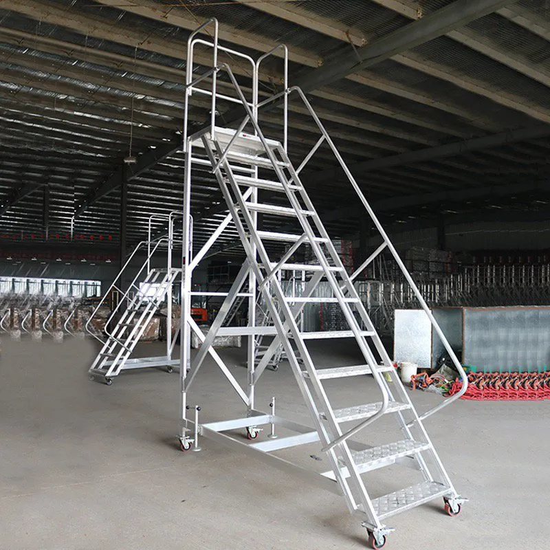 Warehouse Climbing Ladder