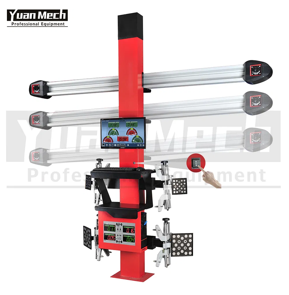 Tire Changer Wheel Alignment Balancer Machine 4 Post Car Lift for Garage