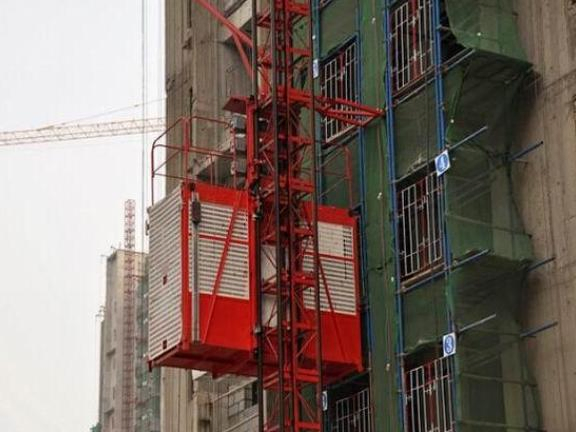 Used Inclined Rack and Pinion Elevator Construction Used Vertical Material Lift