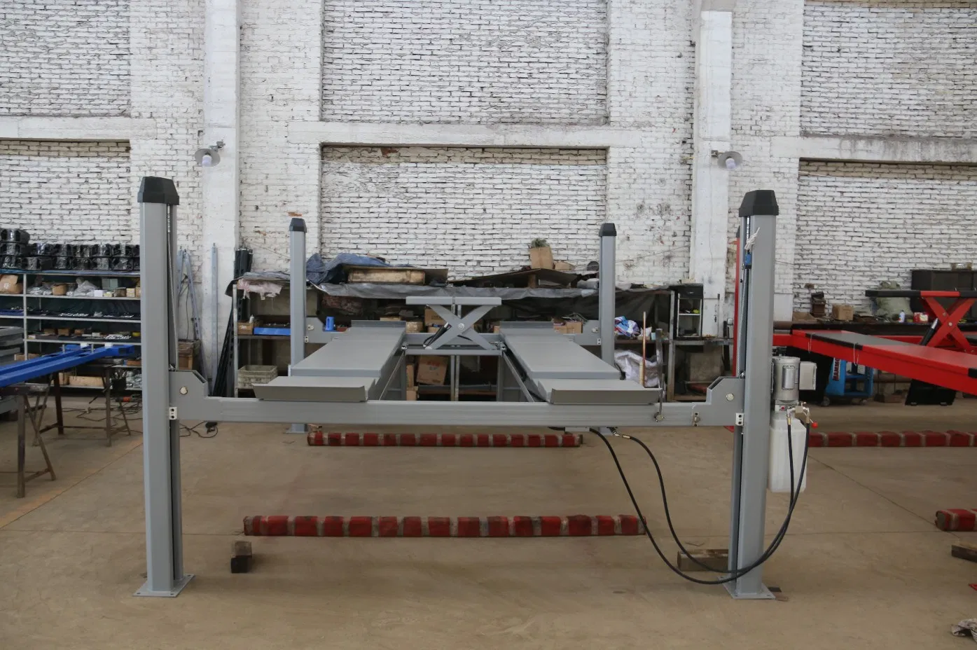 Heavy Duty Base Plate Two Post Auto Car Lift with Ce