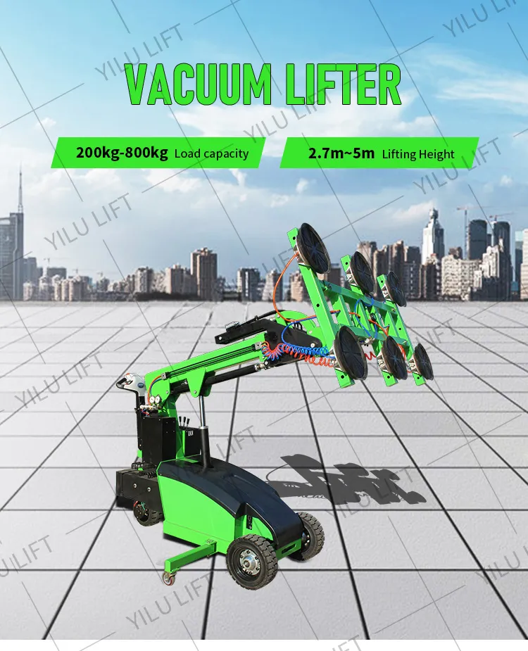 Off-Road Electric Power Hydraulic Vacuum Lift Equipment