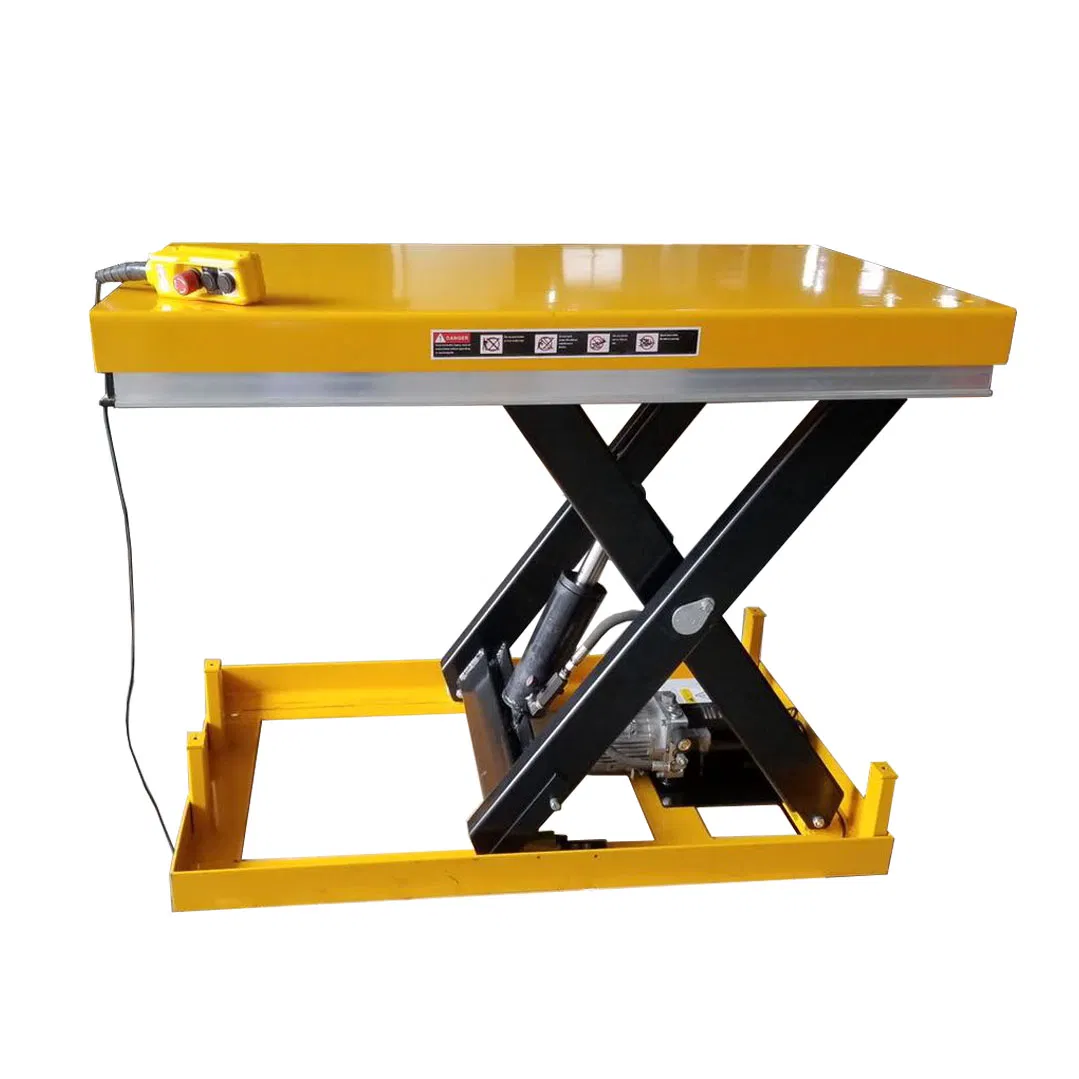 CE Customized Stationary Fixed Heavy Duty Electric Hydraulic Loading and Unloading Scissor Cargo Lift Platform Lift Tables Scissor Lift Platform for Warehouse