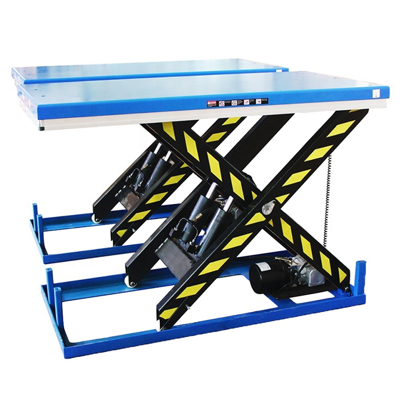 Versatile Stationary Scissor Lifting Platform with Electric Hydraulic System