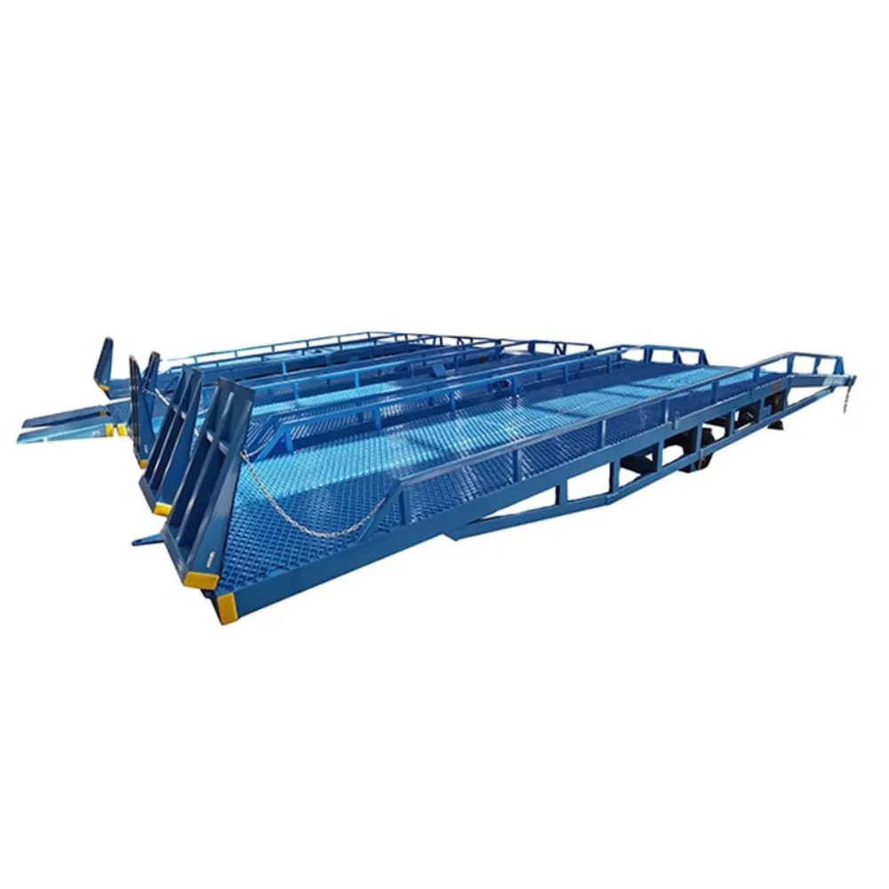 Manual Power Source Folding Boarding Bridge for Container Loading Dock