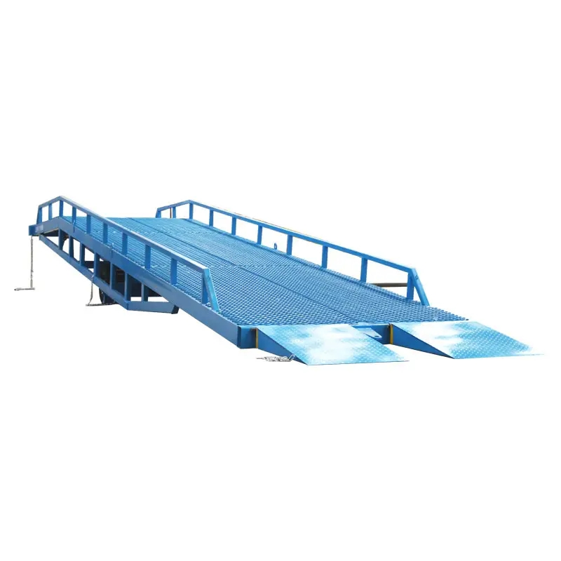 2026 New Model 8 Ton 10ton Ramp Unloading Electric Forklift Ramp Loading Dock Ramp for Forklift