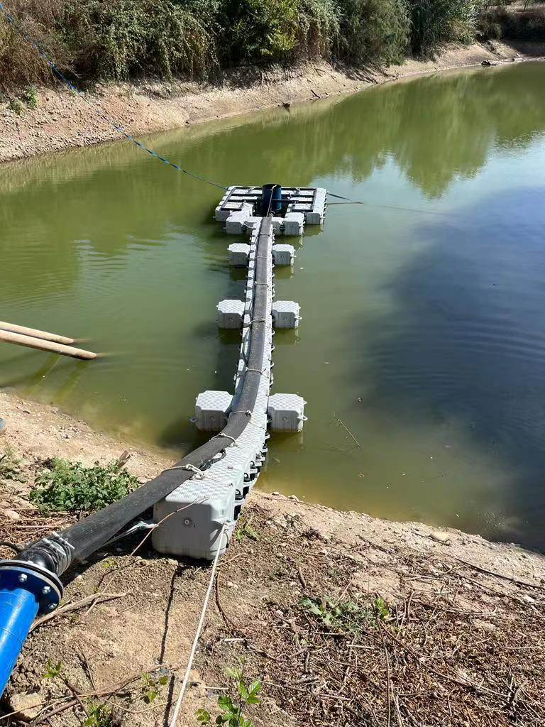 Double Layers Floating Pump Platforms with Frame Structures