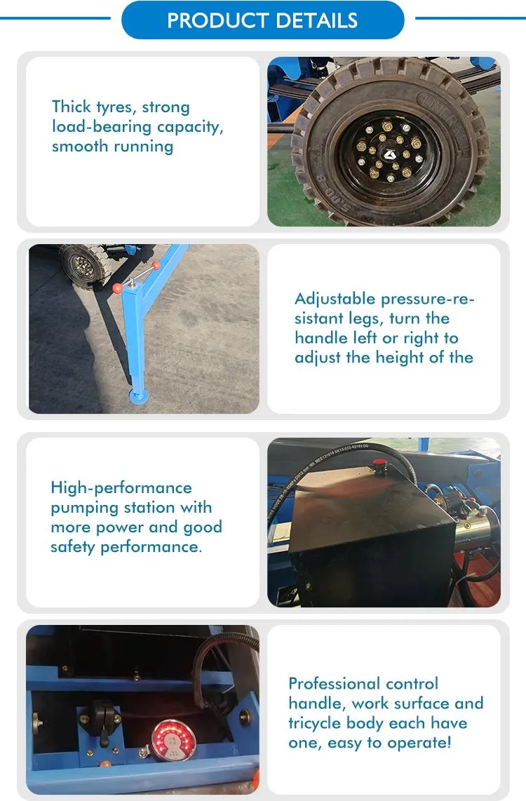 Tricycle Aerial Lift Detail 1