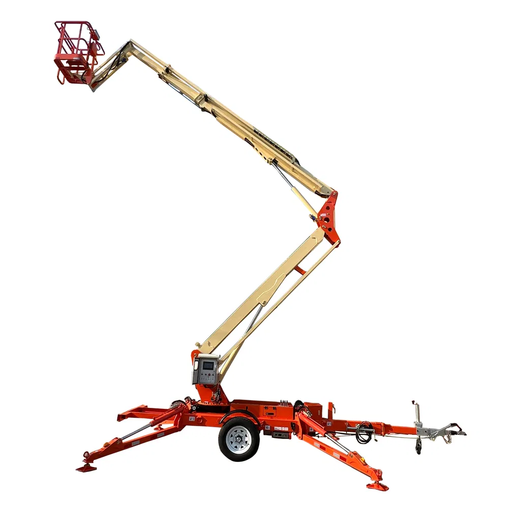 Mobile Warehouses Scissor Cherry Picker Dock Leveler Electric Lift Work Lifting Table Platform
