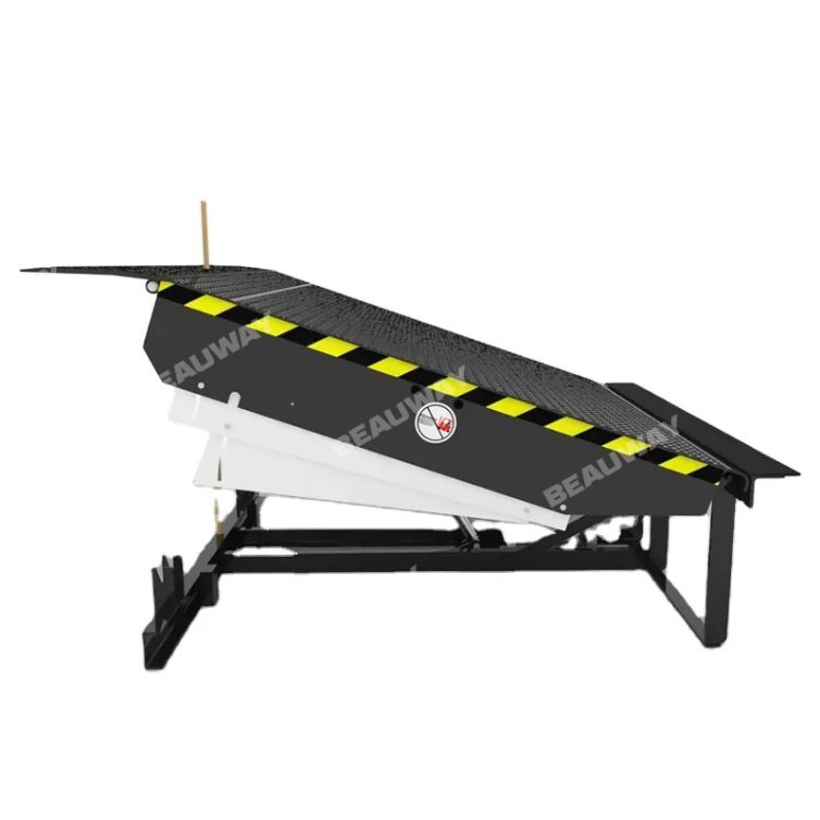 6-20 Tons Electric Loading Ramp Truck Loading Dock Ramps Hydraulic Dock Ramp for Warehouse