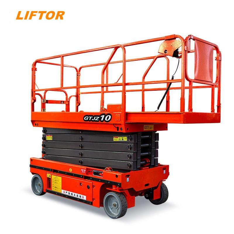 300kg 500kg 8m 10m 12m 14m 16m Self Propelled Lift Loading Small Mini Electric Lift Tables Scissor Lift Platform Stacker Hydraulic Scissor Lift Table