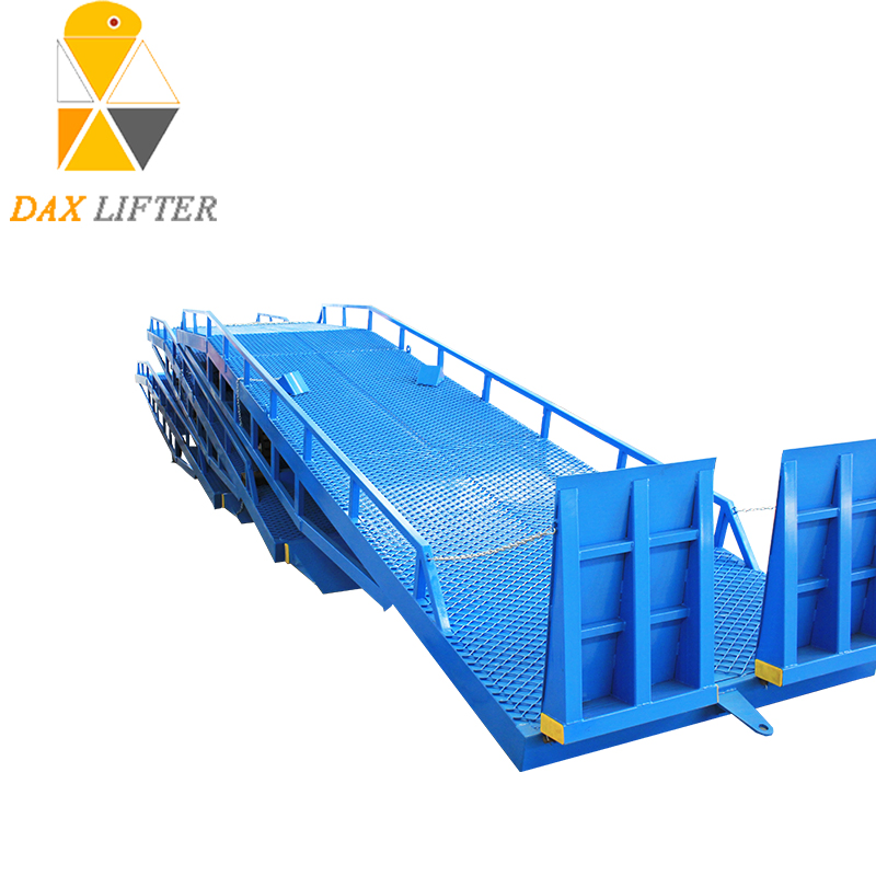 Electric Mobile Container Truck Loading Platform Lift Hydraulic Unloading Dock Ramp