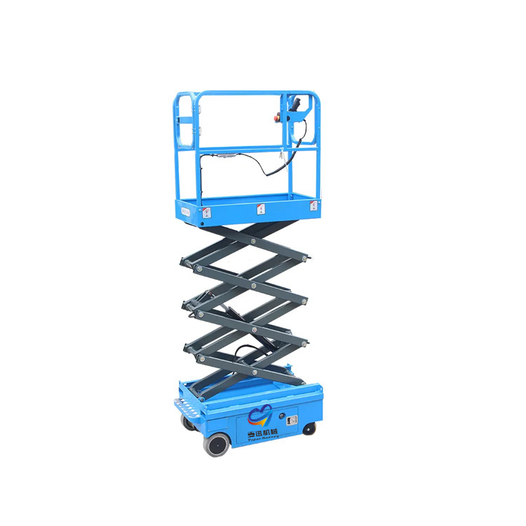 4m Aerial Working Self Propelled Hydraulic Electric Scissor Lifting Platform