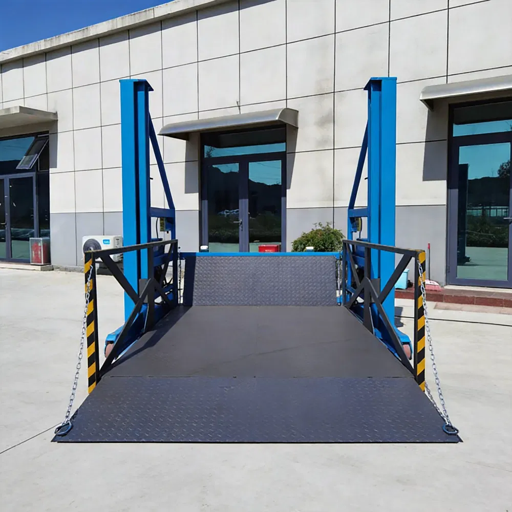 Mobile Loading and Unloading Truck Lift Vertical Loading and Unloading Adjustment Height 2 Tons 3 Tons Loading Lifting Platform